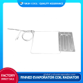 Customizable Refrigerator Spare Parts Finned evaporator coil radiator Factory